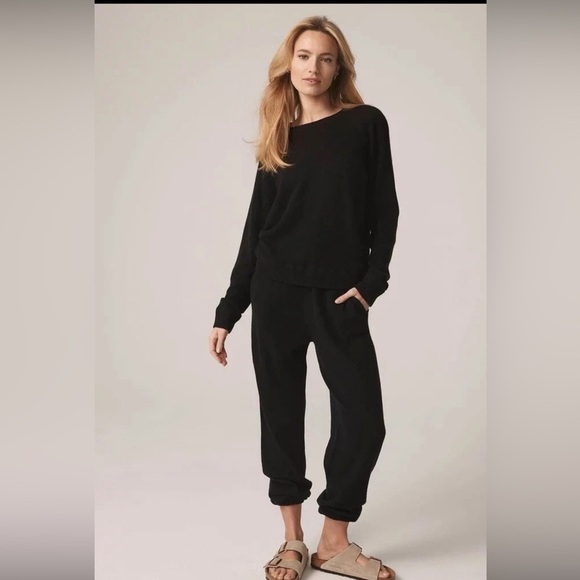 NakedCashmere Pants - NakedCashmere Jogger - Black - Size S